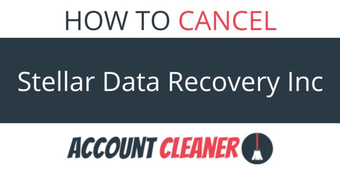 How to Cancel Stellar Data Recovery Inc